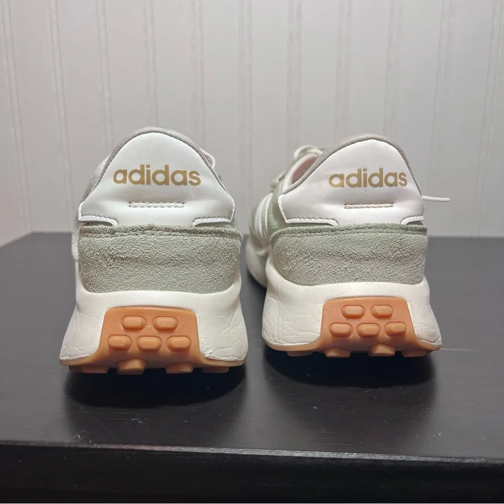 Adidas Retropy F2 Women's Shoes Halo Green White Gum Sole Sneakers size 8.5 - Picture 5 of 11